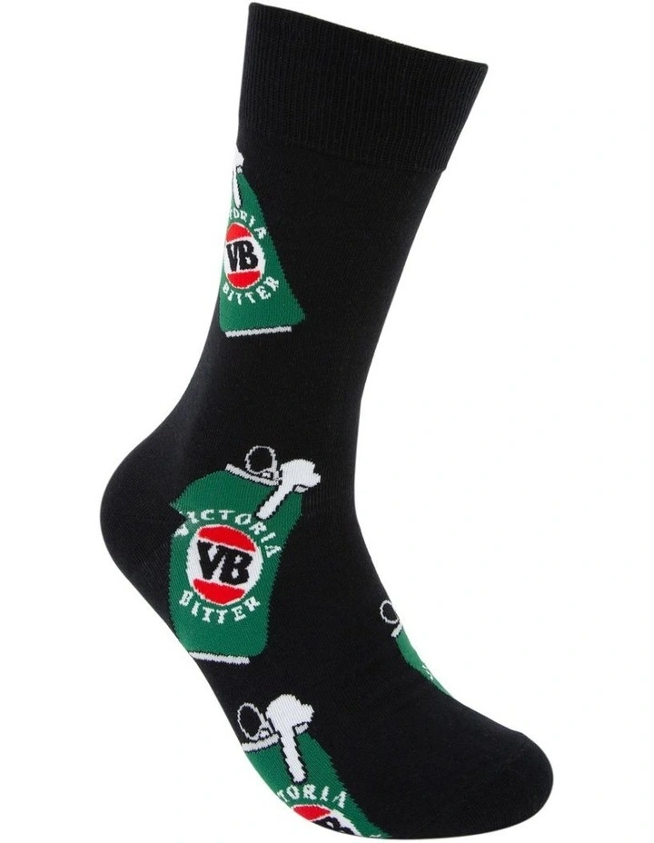 Cans Organic Cotton Socks in Black