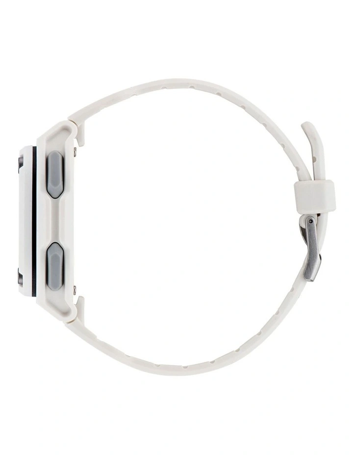 City Tech Two Resin Watch in White