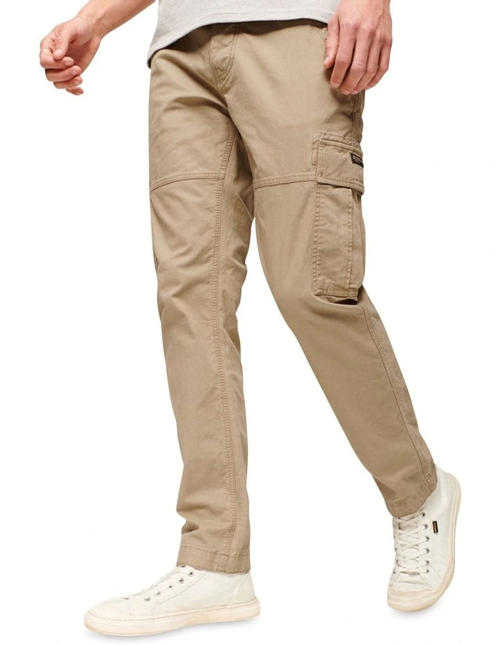Core Cargo Pant in Tan Khaki