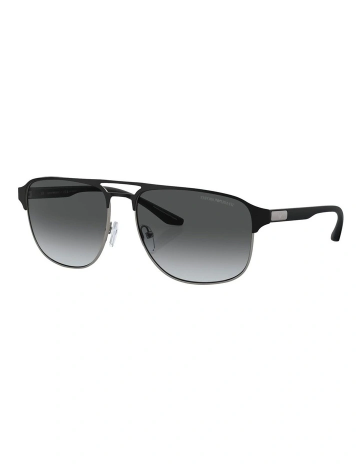 Polarized EA2144 Sunglasses in Black
