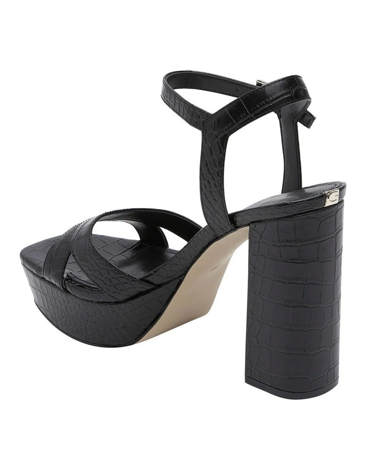 Zelina Dress Sandals in Black