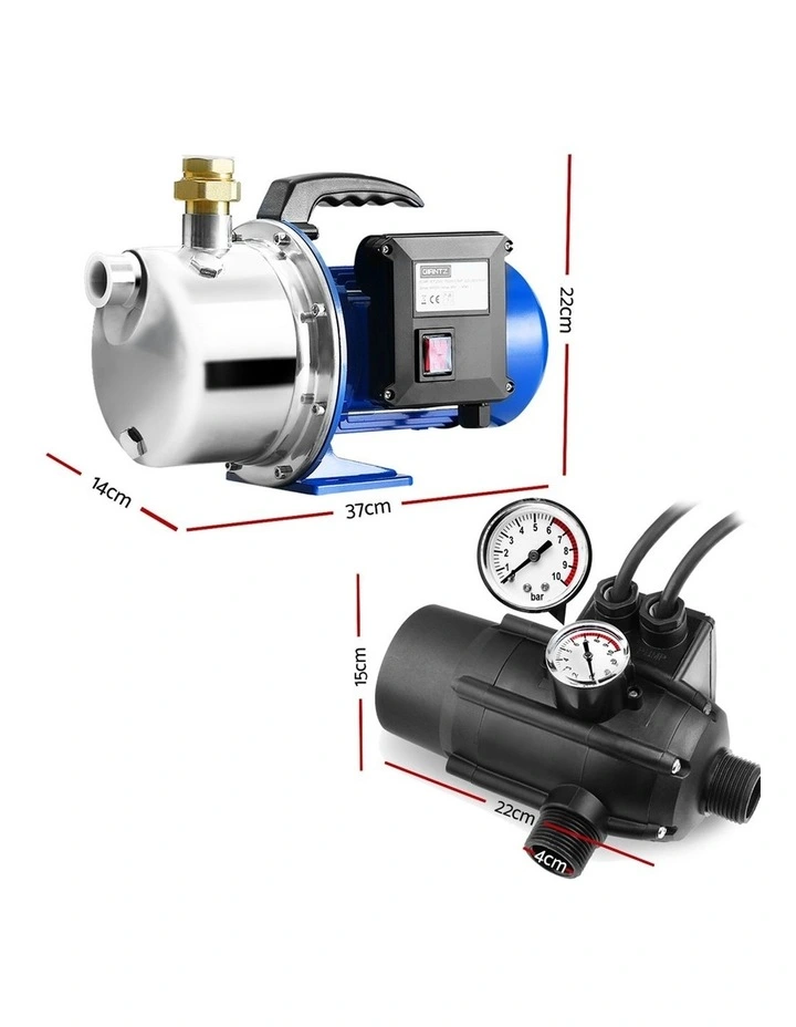 Giantz Water Pump 72000L/H High Pressure Jet