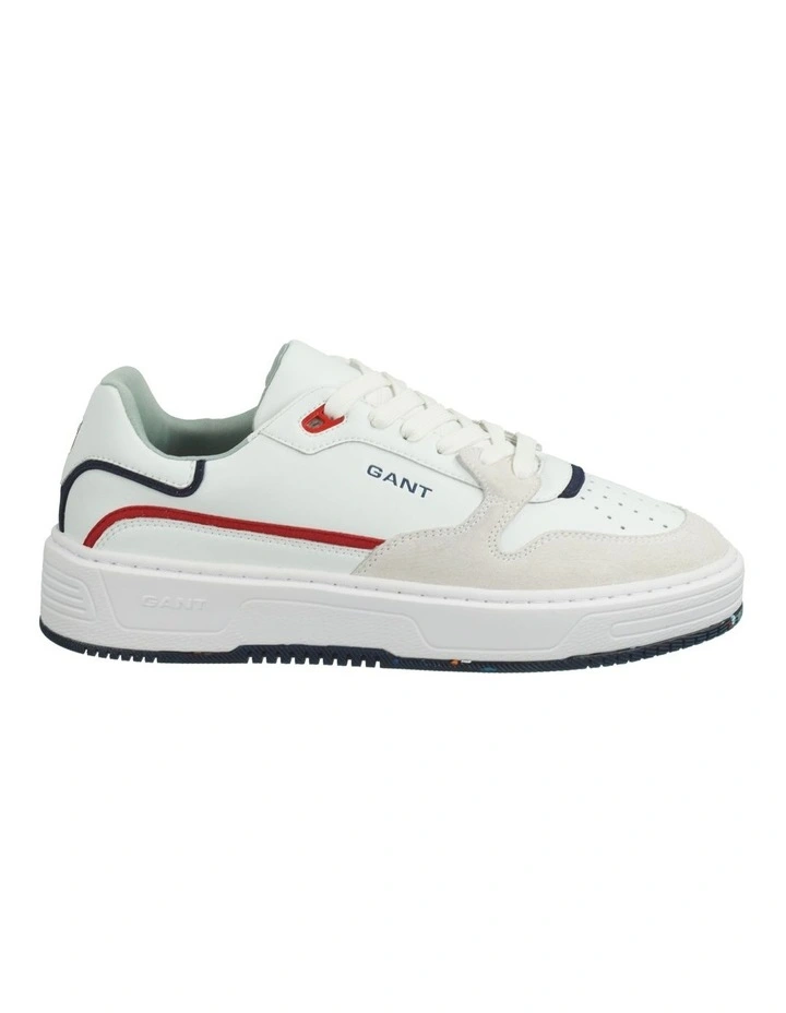 Kanmen Leather Sneaker in White