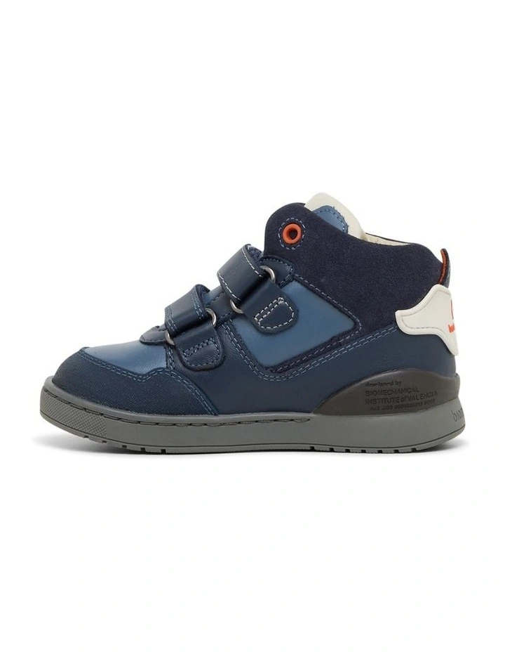 Bioevolution Botin 231225 Self Fastening Boots in Blue