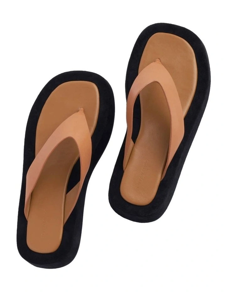 Ives Tan Como Sandals