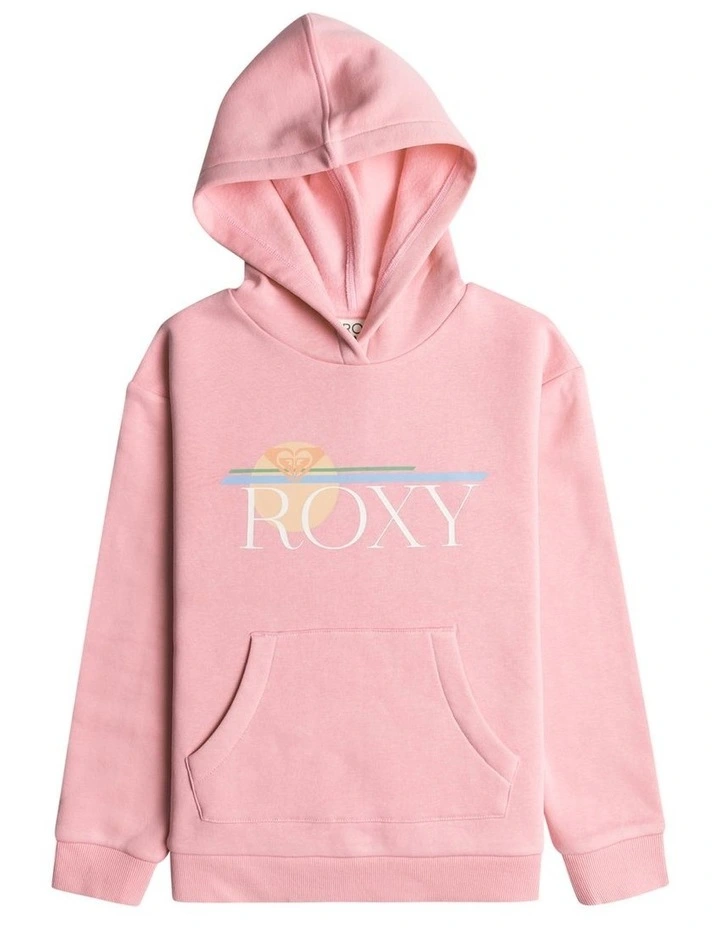 Surf Feeling Pullover Hoodie in Pink