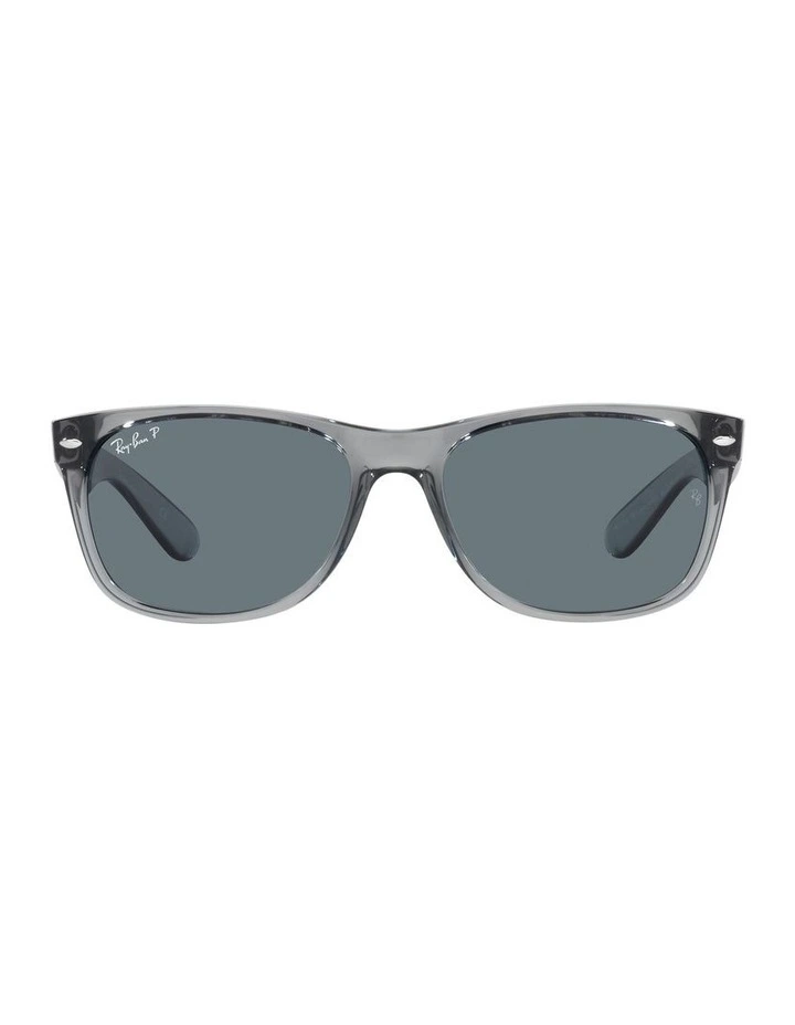 New Wayfarer Grey Polarised Sunglasses
