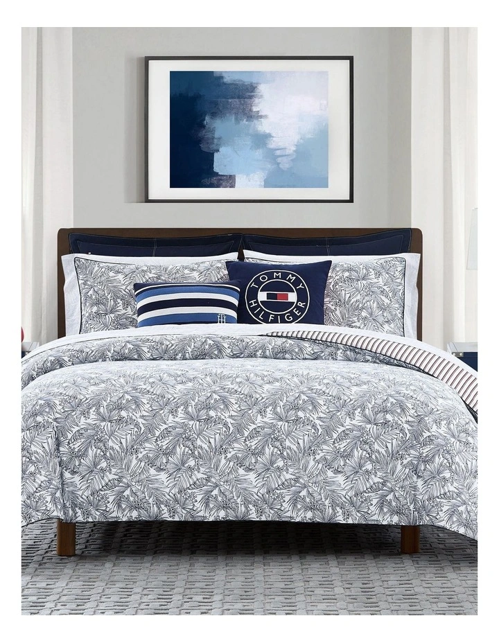 Tropical Floral Quilt Cover Set in Multi