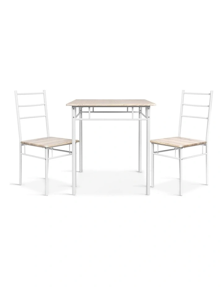 Artiss 3 Piece Dining Set Natural
