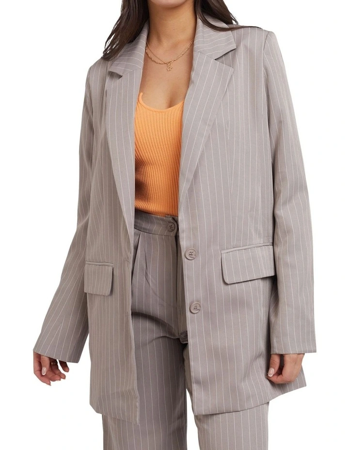 Hailey Blazer in Grey