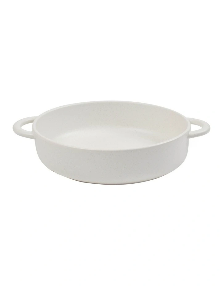 Albany Baking Dish Round 31cm in Pearl White