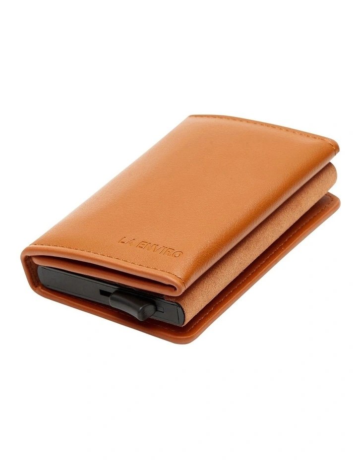 Leura 2.0 Minimalist Coin Pocket Wallet in Brown