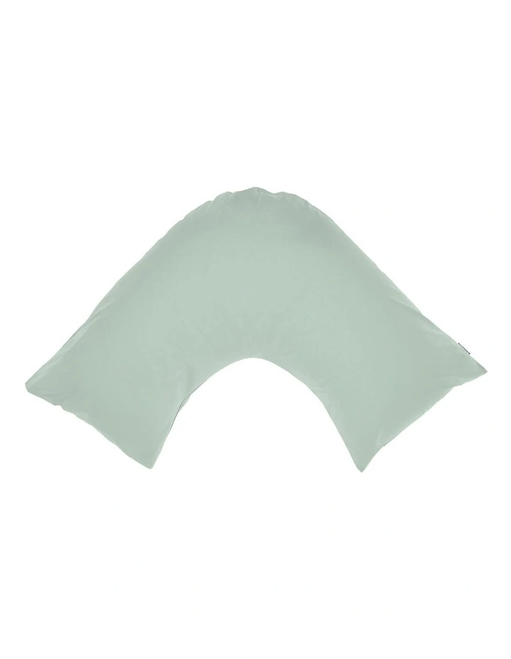 Augusta 500TC U Shaped Pillowcase In Green Gum