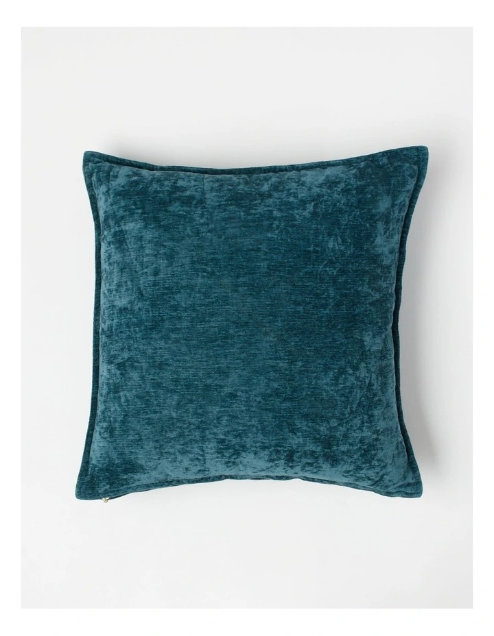 Valerie Velvet Cushion 50x50cm in Green