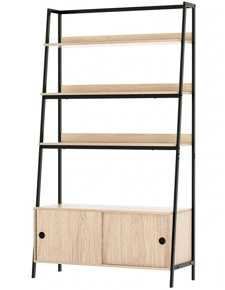Bookshelf with Cabinet in Oak