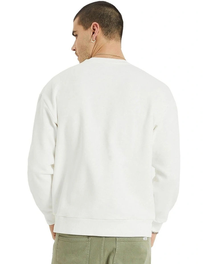 Charleston Heavy Relaxed Sweater in Off White