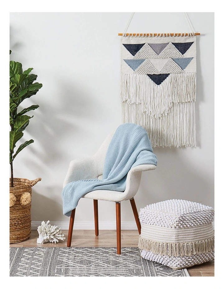 Fringe Wall Hanging in White