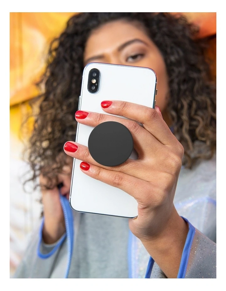 PopGrip Swappable Phone & Tablets Grip Holder in Black