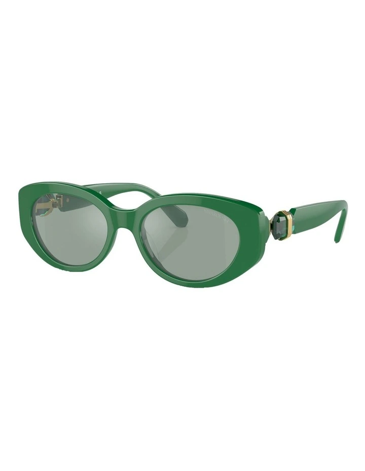 SK6002 Sunglasses in Green