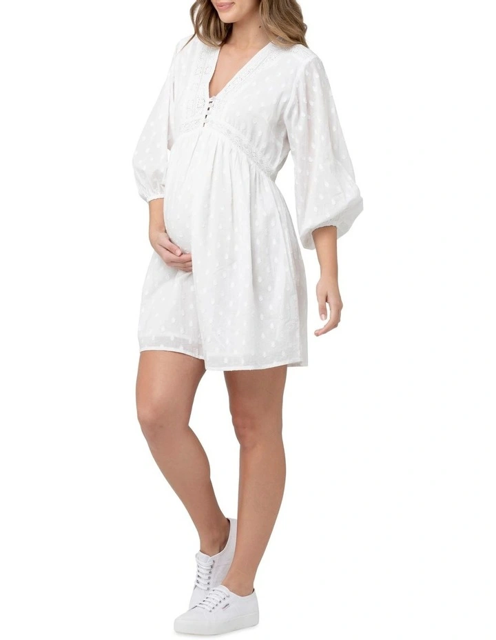Valentina Dress in White