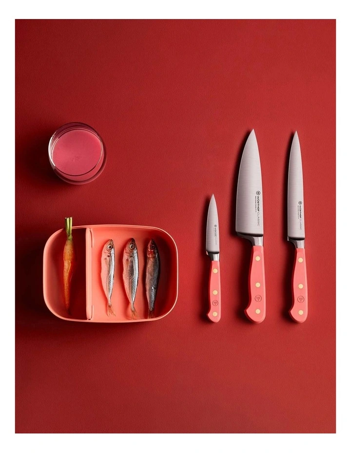 Chef's Knife 16cm in Coral Peach