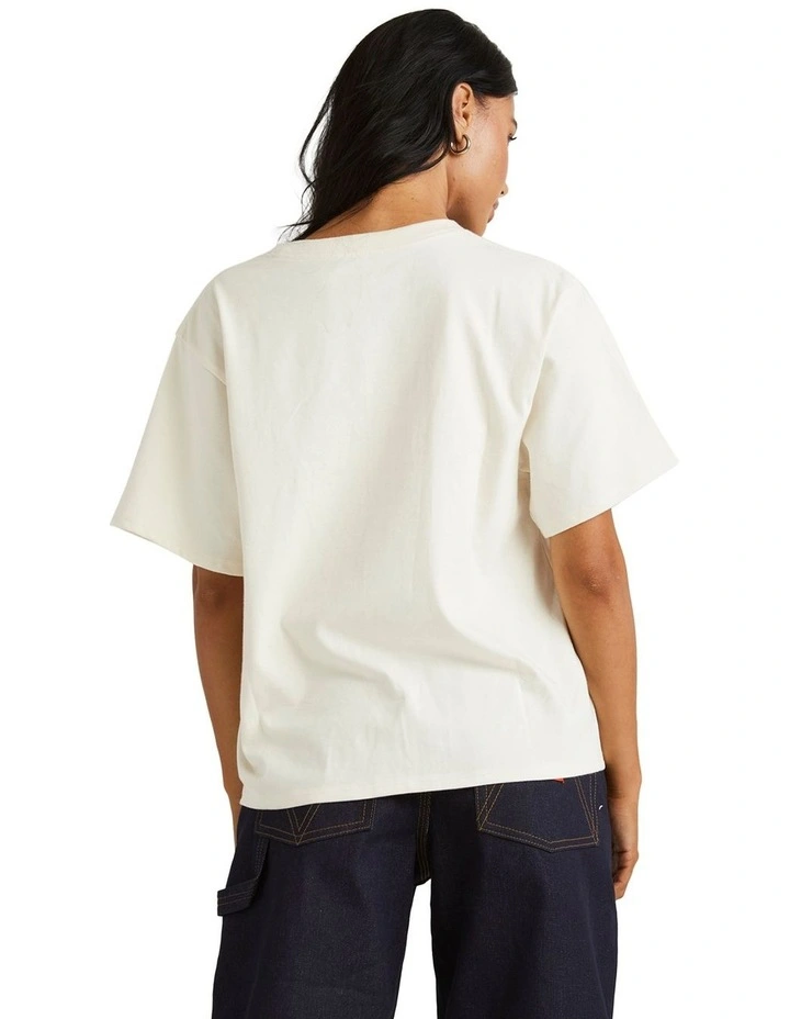 Let It Burn Easy T-shirt in Unbleached