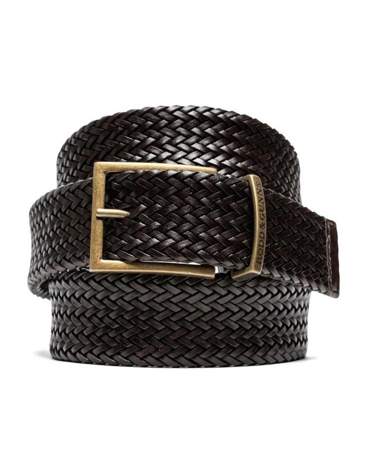 Waverly Weave Belt in Testa Di Moro