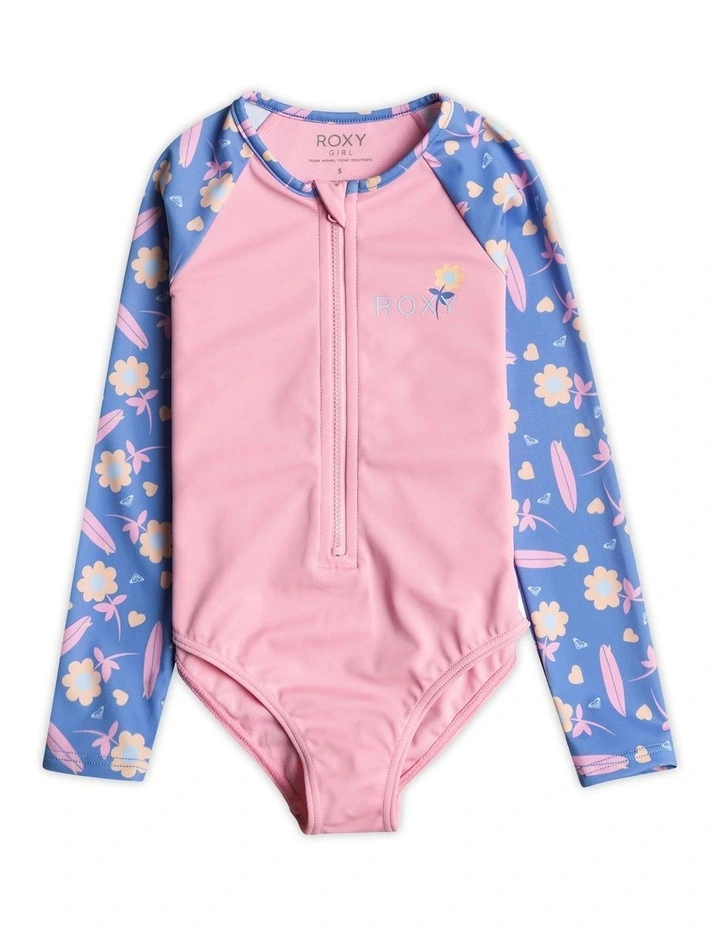 Lorem Long Sleeve One Piece in Ultramarine Lorem