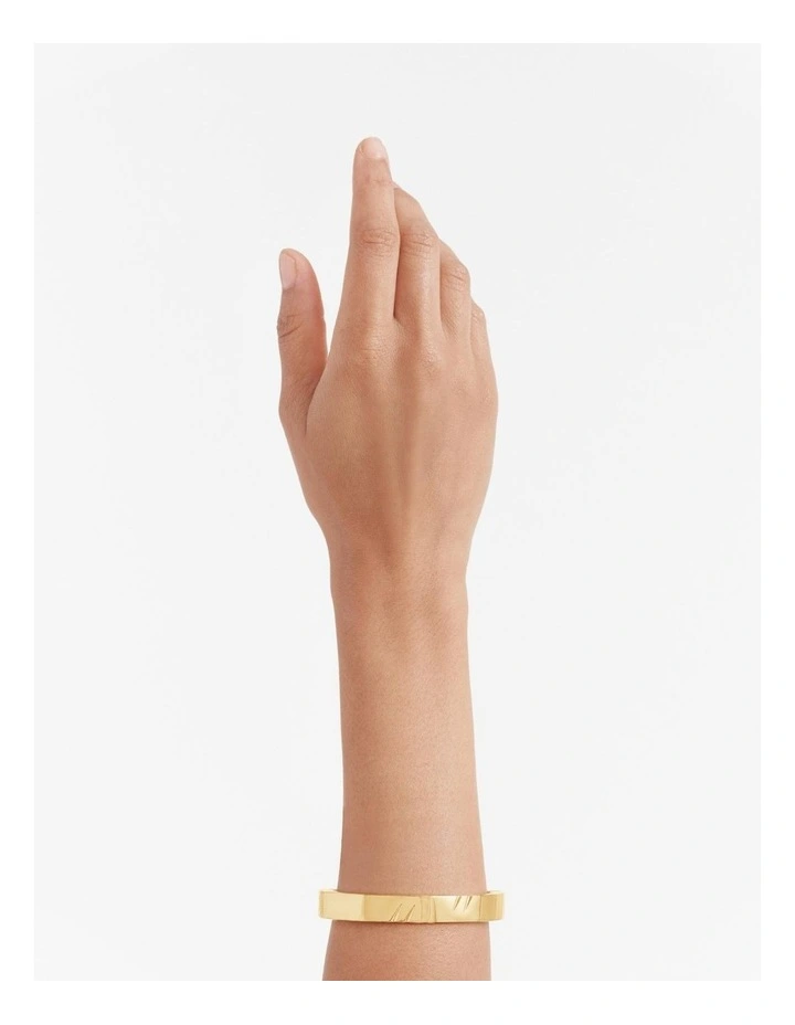 Instrumental Bangle in Gold
