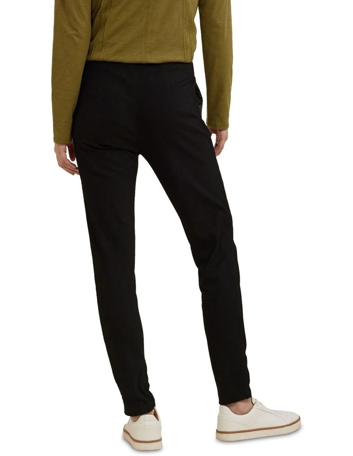 Cord Jegging in Black