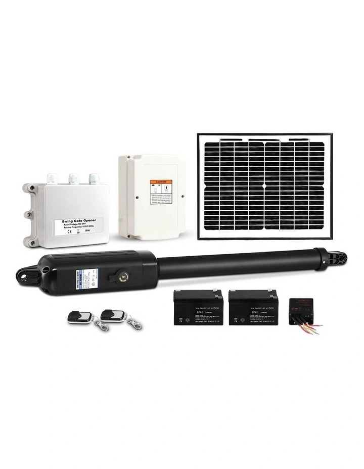 Automatic Swing Gate Opener 10W Solar Panel 600Kg