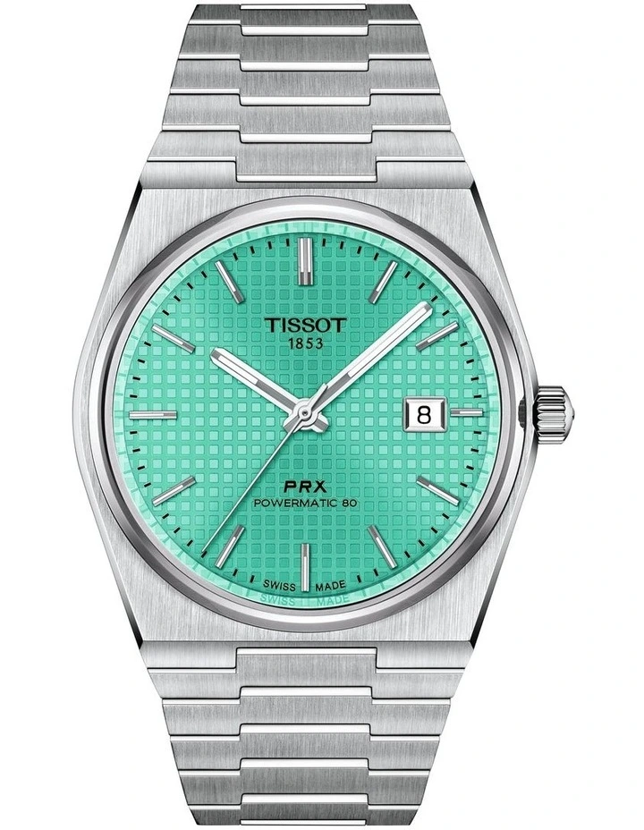 PRX Powermatic T1374071109101 Watch in Light Green