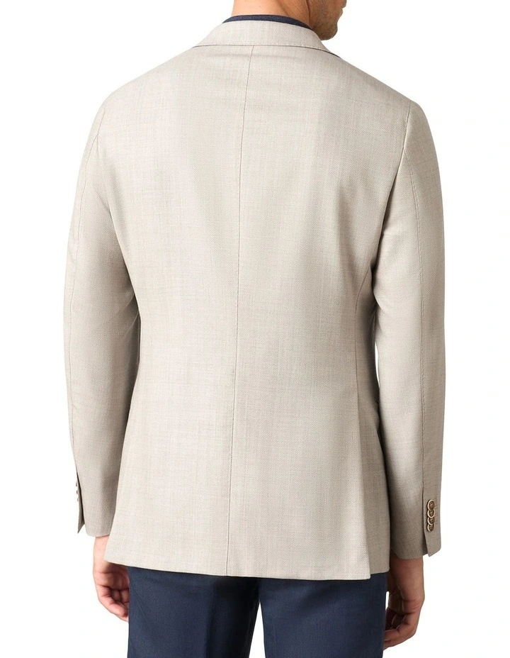 Wooldridge Single Breasted Jacket in Beige