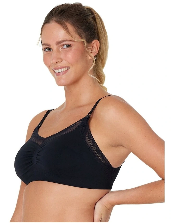 Nurture Maternity Bra in Black