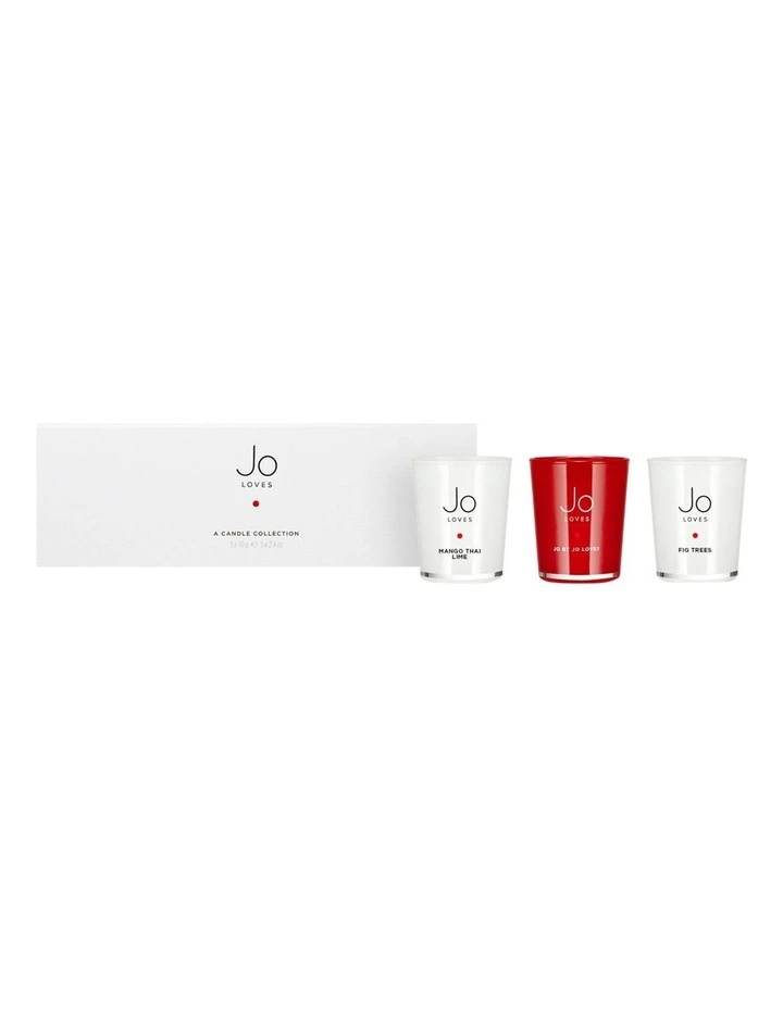 Mango Thai Lime, Fig Trees, Jo by Candle Collection 3x70g