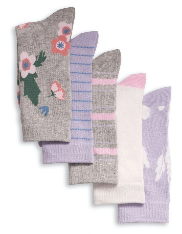 Casual Crew Socks 20 Pack in Two Tone