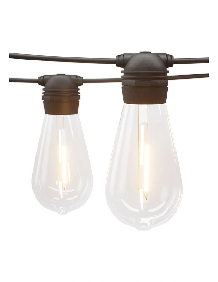 Solar Festoon Lights Outdoor LED 23m String Light Xmas Party Decorations