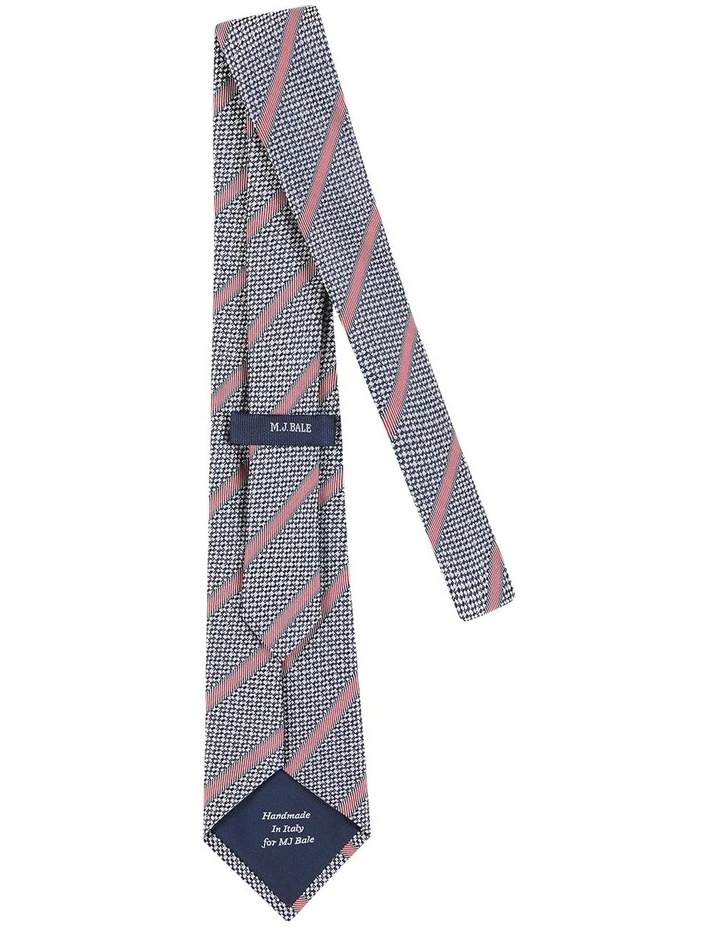 Celon Tie in Navy Red
