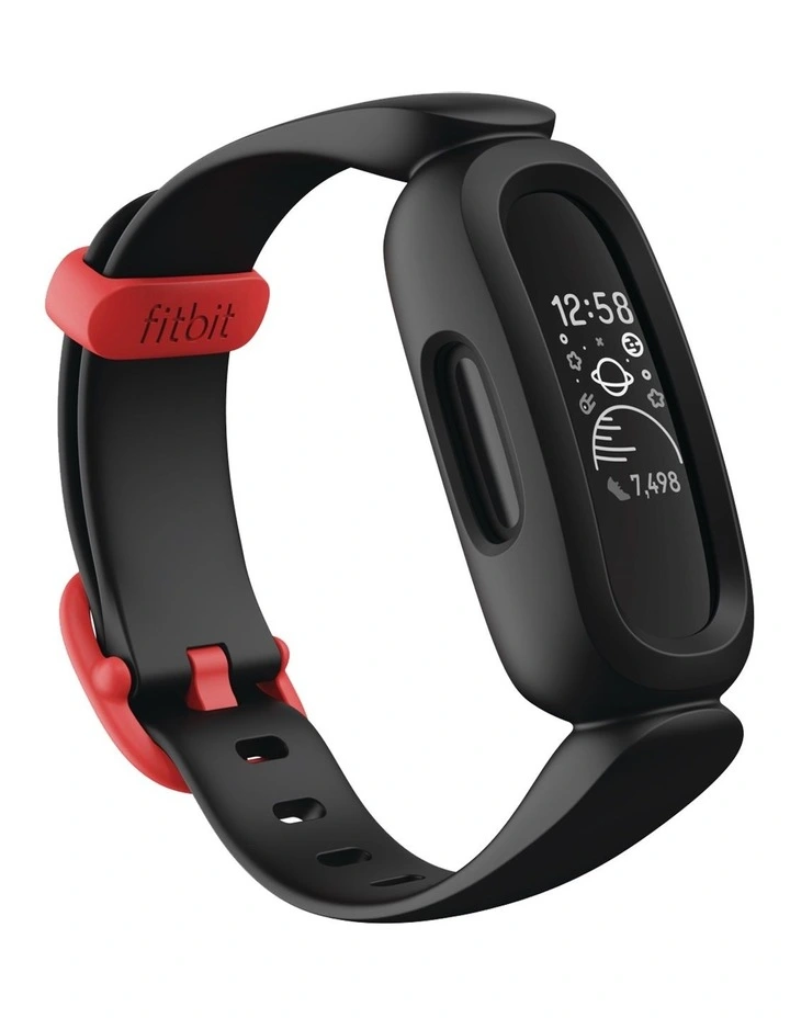 Ace 3 Black/Racer Red Tracker For Kids 6