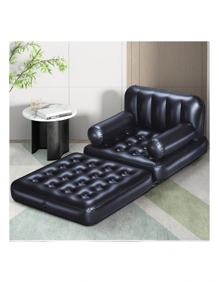 Inflatable Air Lounge Sofa in Black