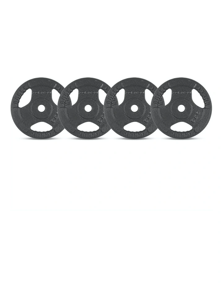 5kg Tri-Grip 25mm Standard Plates (Set of 4)