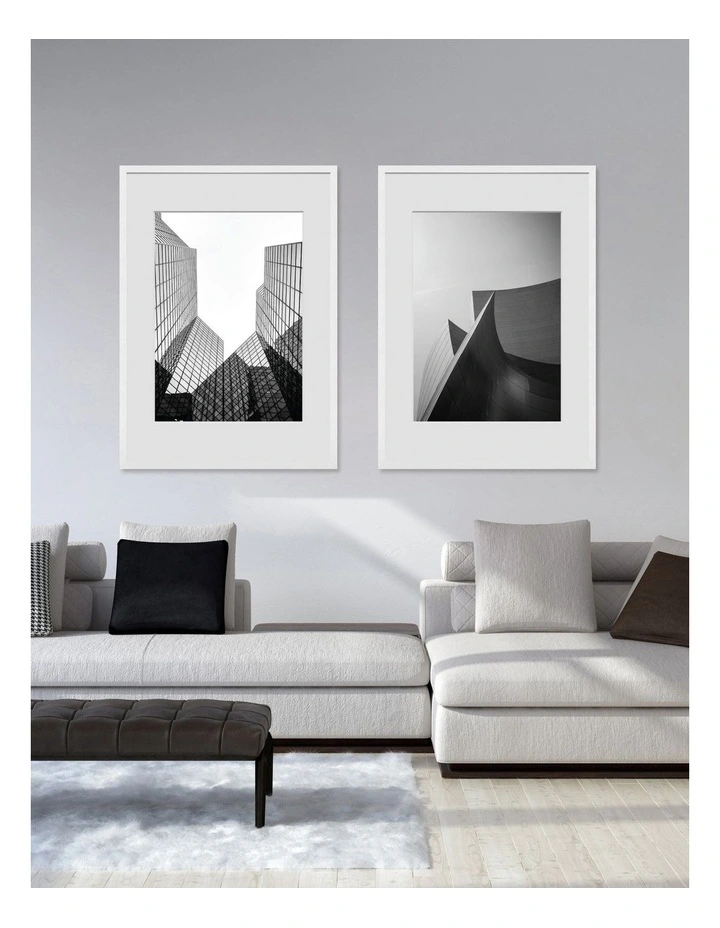 Home Basics Photo Frame A2/A3 in White
