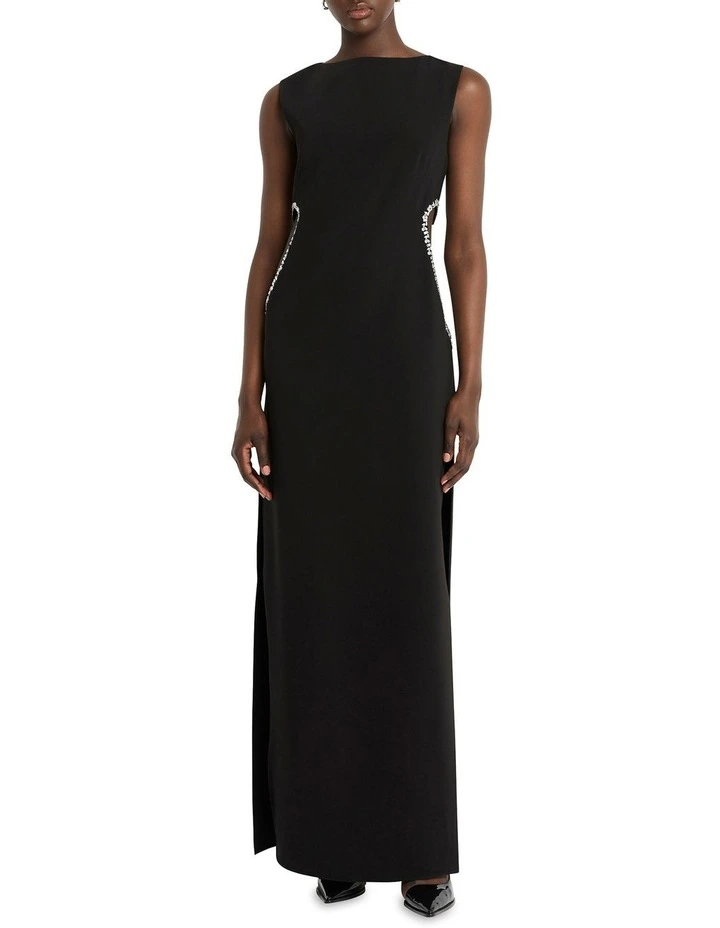 Front Seat Dress in Black