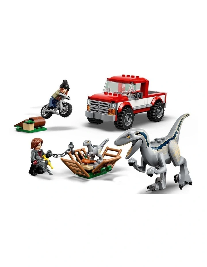 Jurassic World Blue & Beta Velociraptor Capture 76946