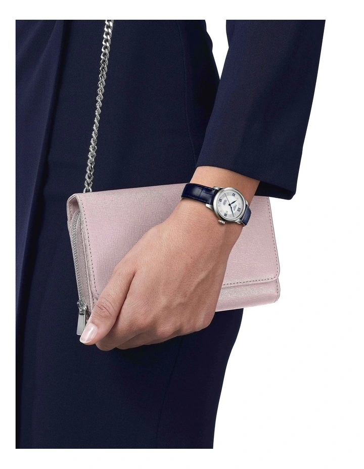 Le Locle Automatic 20th Anniversary T0062071103601 Watch in Silver/Blue