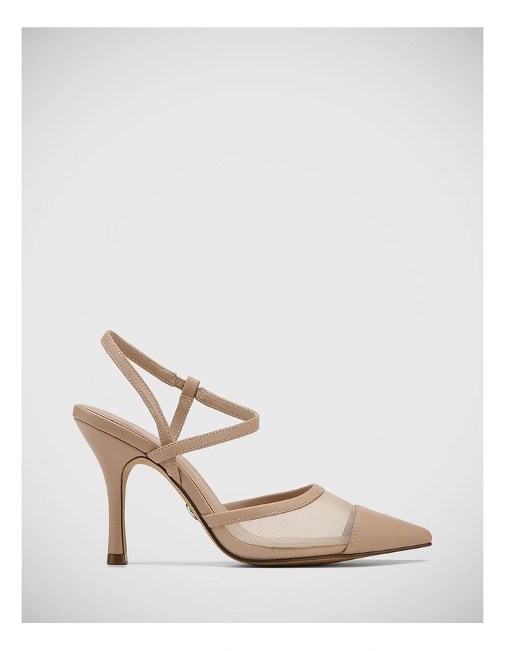 Tanisha Leather Heel in New Flesh