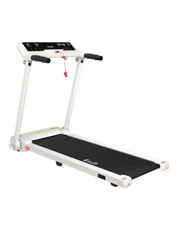 Foldable Electric Treadmill 450mm in White