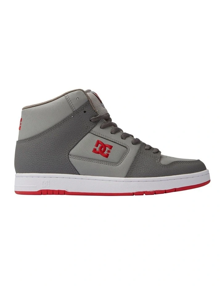 Manteca 4 High Top Shoes in White/Grey/Orange