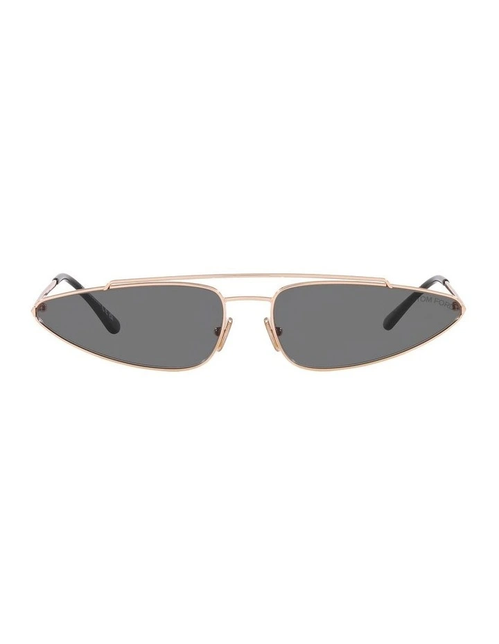 FT0979 Sunglasses in Gold Shiny