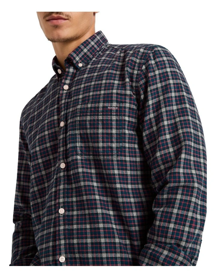 Ralph Check Shirt in Navy Check